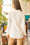 Jacquard Textured Woven Shirt