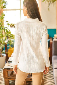 Jacquard Textured Woven Shirt
