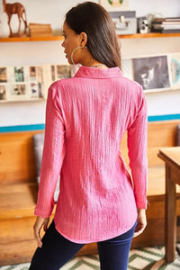 Jacquard Textured Woven Shirt