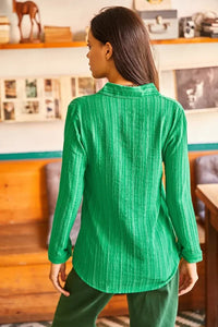 Jacquard Textured Woven Shirt