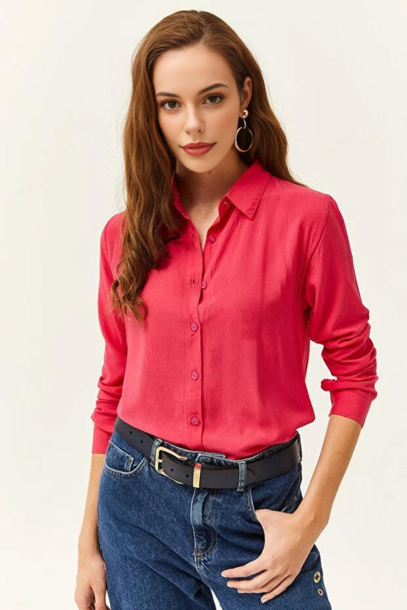 Woven Viscose Regular Fit Shirt