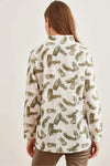 Cuffed Linen-Blend Shirt