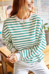 Basic Soft-Textured Oversized Sweatshirt