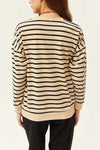 Basic Soft-Textured Oversized Sweatshirt
