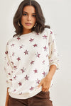Basic Soft-Textured Oversized Sweatshirt