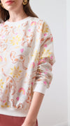 Basic Soft-Textured Oversized Sweatshirt