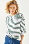 Basic Soft-Textured Oversized Sweatshirt