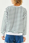 Basic Soft-Textured Oversized Sweatshirt