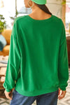 Basic Soft-Textured Oversized Sweatshirt