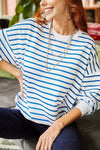 Basic Soft-Textured Oversized Sweatshirt