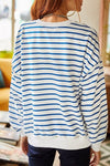 Basic Soft-Textured Oversized Sweatshirt