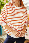 Basic Soft-Textured Oversized Sweatshirt