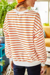 Basic Soft-Textured Oversized Sweatshirt