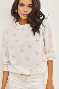 Basic Soft-Textured Oversized Sweatshirt