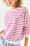 Basic Soft-Textured Oversized Sweatshirt