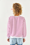 Basic Soft-Textured Oversized Sweatshirt