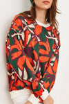 Basic Soft-Textured Oversized Sweatshirt