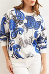 Basic Soft-Textured Oversized Sweatshirt