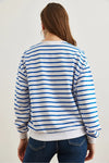 Basic Soft-Textured Oversized Sweatshirt
