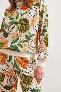 Basic Soft-Textured Oversized Sweatshirt
