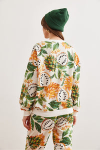 Basic Soft-Textured Oversized Sweatshirt
