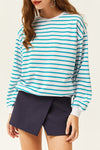 Basic Soft-Textured Oversized Sweatshirt