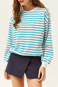 Basic Soft-Textured Oversized Sweatshirt
