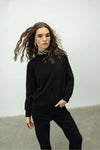 Crew Neck Basic Non-Brushed Sweatshirt