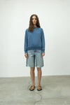 Crew Neck Basic Non-Brushed Sweatshirt