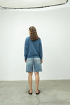 Crew Neck Basic Non-Brushed Sweatshirt