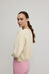 Crew Neck Basic Non-Brushed Sweatshirt