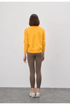 Crew Neck Basic Non-Brushed Sweatshirt