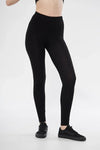 Black Lightweight Viscose Leggings