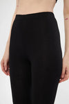 Black Lightweight Viscose Leggings