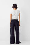 White Crew Neck Basic Ultra-Soft 100% Cotton Short Sleeve Top