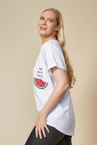 Oversized Watermelon T-Shirt in White